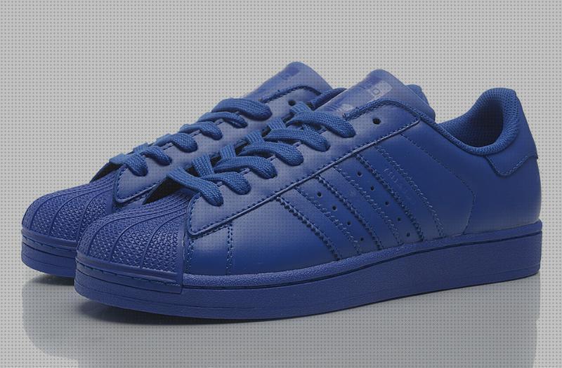 adidas superstar azules hombre