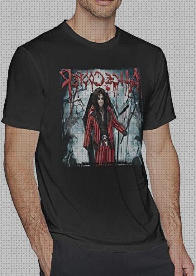 Las mejores alice cooper camiseta hombre