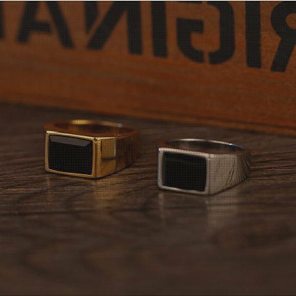 Las mejores hombres elegantes anillos de hombre con piedra elegantes