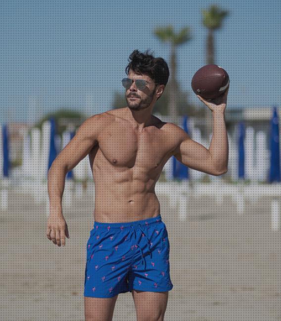 Las mejores marcas de navy bañador hombre elegante azul navy