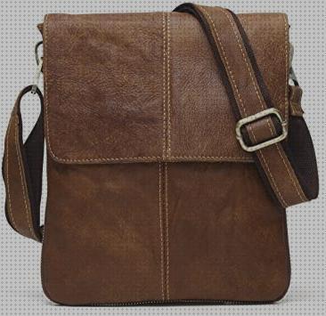 Las mejores bandolera bandolera hombre piel marron