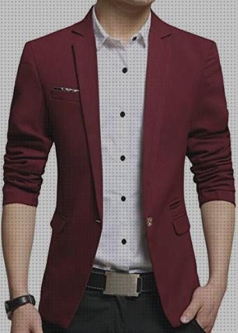 Las mejores marcas de vino blazers hombre rojo vino