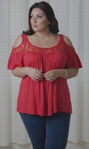 ¿Dónde poder comprar hombros blusa hombros descubiertos roja?