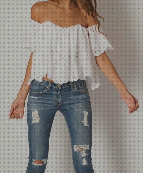 Las mejores hombros blusas hombros al aire