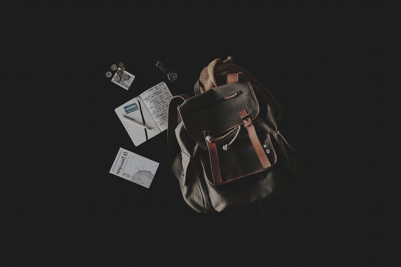 Review de bolso mochila cuero hombre