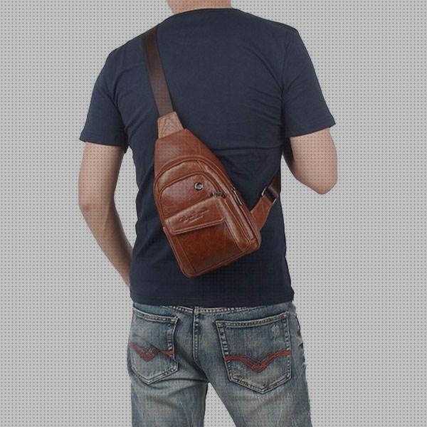 Las mejores marcas de hombres bandolera bolso bandolera piel hombre