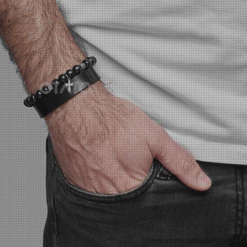 ¿Dónde poder comprar brazaletes brazalete cuero hombre?