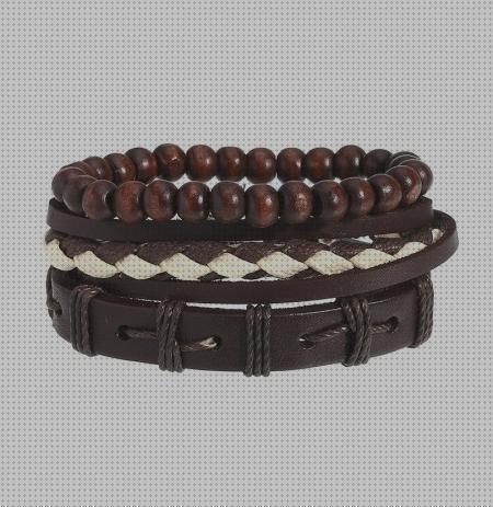 Las mejores tejida brazalete tejida de hombre