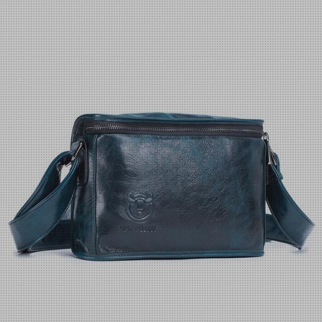 Las mejores bullcaptain bolso de hombro de cuero