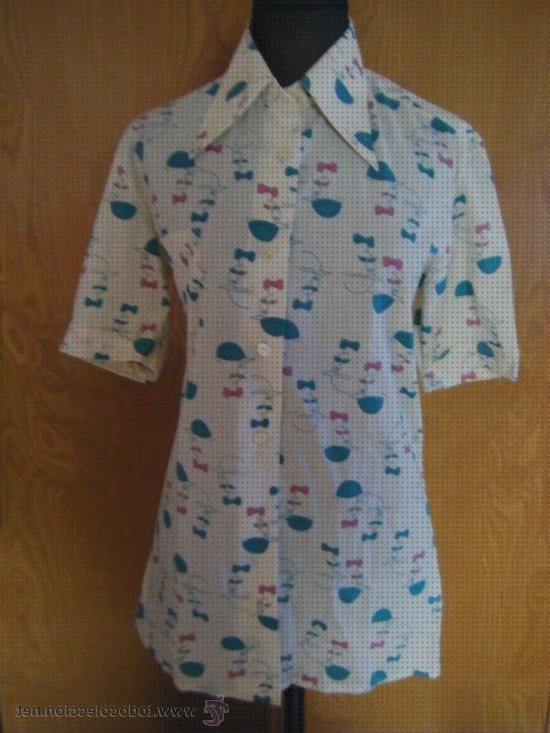 Review de camisa años 70 hombre