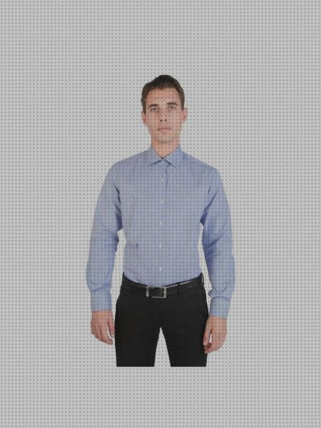 Las 14 Mejores Camisas Azules Cielos Elegantes De Hombres