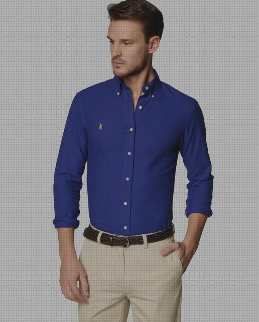 ¿Dónde poder comprar azules camisas camisa azul electrico hombre?
