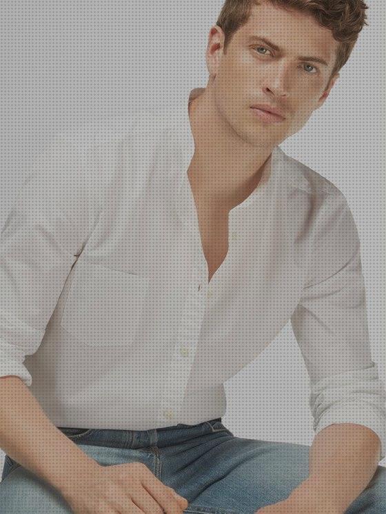 Opiniones de las 6 mejores Camisas Blancas De Hombres Cuellos Mao