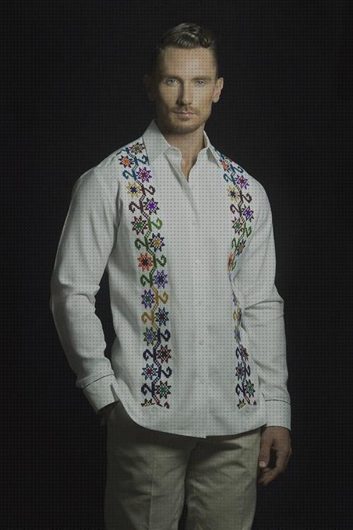 Las mejores marcas de camisas camisa bordada hombre