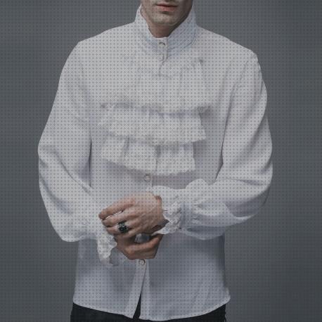 ¿Dónde poder comprar chorreras camisa con chorreras hombre?