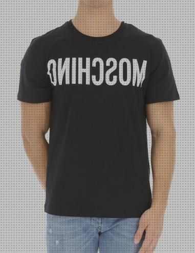 Las mejores moschino camisa de hombre love moschino negra