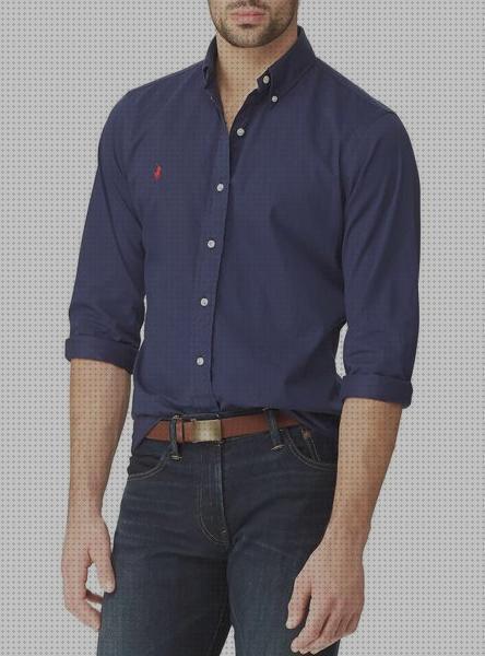 Las mejores camisas lino hombre camisas camisa de lino azul marino hombre