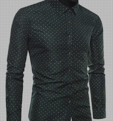 Review de camisa lunares hombre