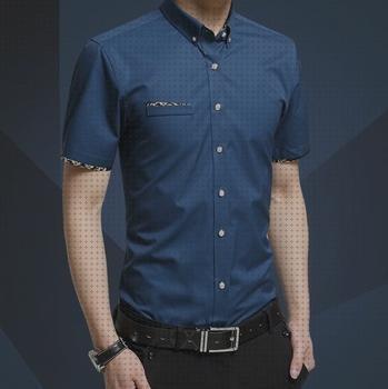 Las mejores 10 Camisas De Hombres Veranos Elegantes