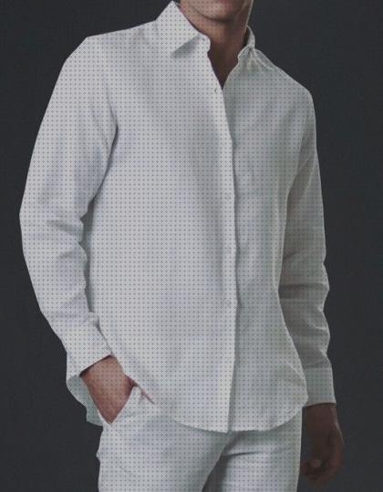 Las mejores marcas de camisas camisa traje blanca hombre