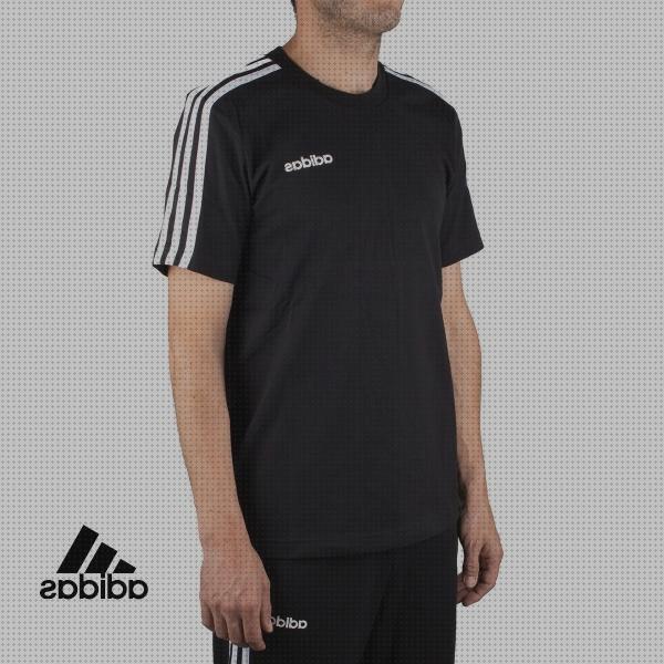Las mejores adidas camiseta adidas 3 stripes hombre