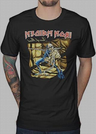 Las mejores iron camiseta iron maiden hombre
