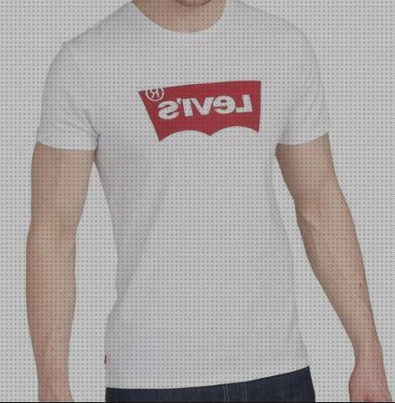 ¿Dónde poder comprar levis camiseta levis hombre blanca roja?