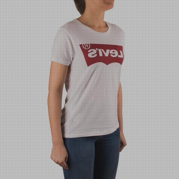 Review de camiseta levis hombre blanca roja
