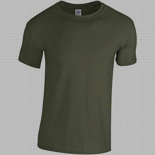 Las 4 Mejores Camisetas Verdes Básicas De Hombres