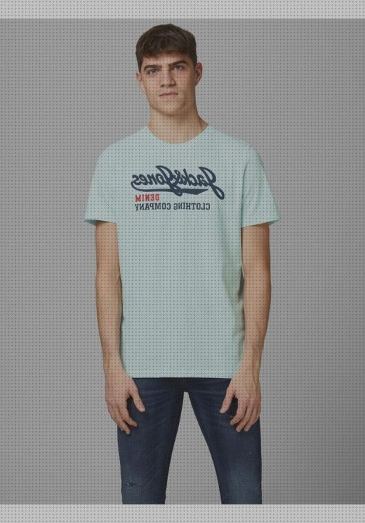 Las mejores jack camiseta verde hombre jack jones