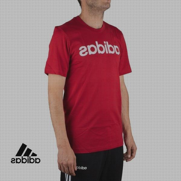 Las mejores camisetas adidas camiseta adidas hombre granate