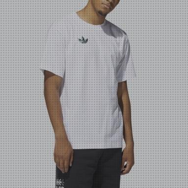 Las mejores 4 Camisetas De Hombres Adidas Mangas Cortas Blancas