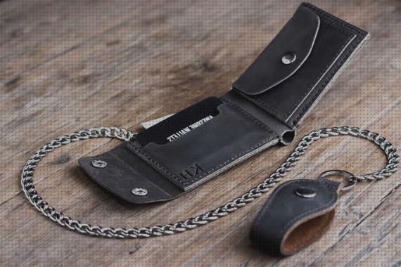 Las mejores marcas de cartera hombre cartera con cadena de hombre