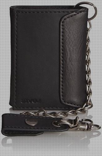 Review de cartera con cadena de hombre