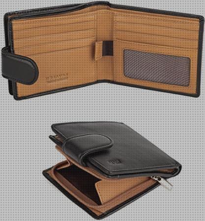 Review de cartera de hombre tarjetero con cremallera