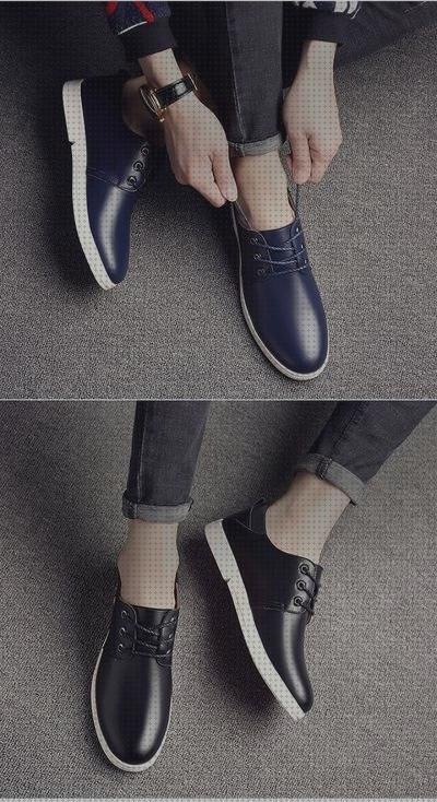 Las mejores vestir casual elegante sport zapatos de vestir sport hombre