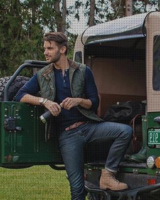 Review de chaleco acolchado verde hombre