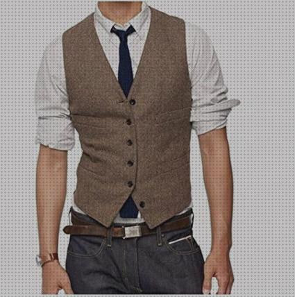 Los mejores 3 Chalecos Marron De Hombres