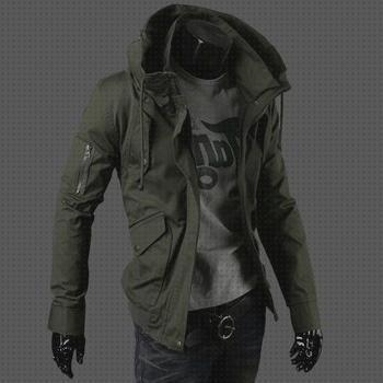 Review de chaqueta casual verde comprar hombre