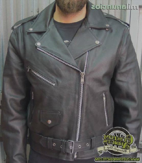 Las mejores chaquetas hombres chaqueta cruzada cuero hombres