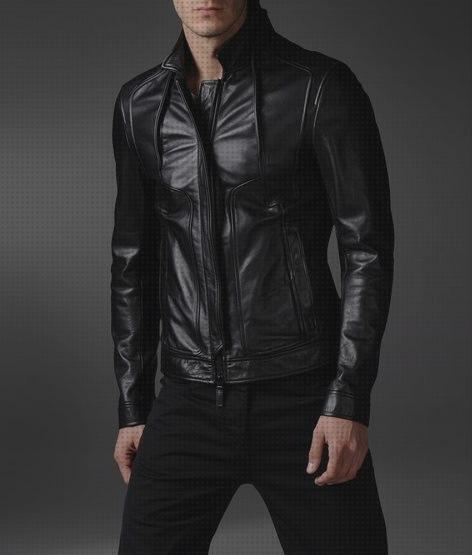 Review de chaqueta de cuero armani hombre