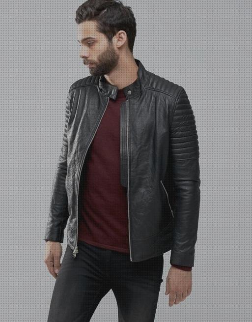 Las mejores 18 Chaquetas De Cueros Negras De Hombres