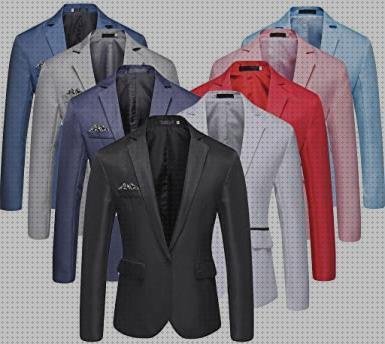 ¿Dónde poder comprar elegantes chaquetas chaqueta elegante hombre azul y blanco?