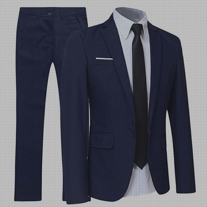 Análisis de las 5 mejores Chaquetas Trajes Azules De Hombres Elegantes