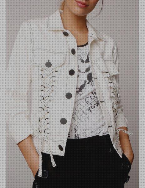¿Dónde poder comprar chaqueta vaquera hombre chaqueta vaquera con pespunte en blanco hombre?