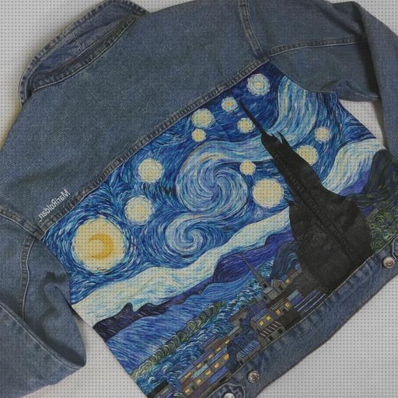 ¿Dónde poder comprar comprar chaqueta vaquera pintada comprar hombre?