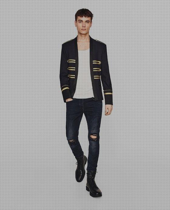 Las mejores marcas de fantasías chaquetas chaqueta fantasia hombre dorada