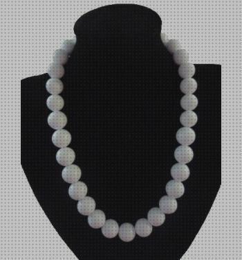 Review de collar bolas grandes negras hombre
