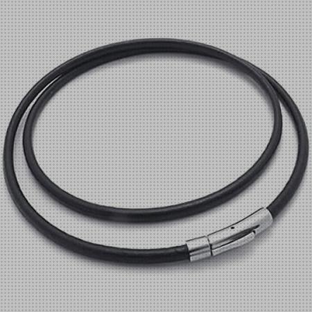 Las mejores cuerdas cuerda cuero collar con cierre hombre