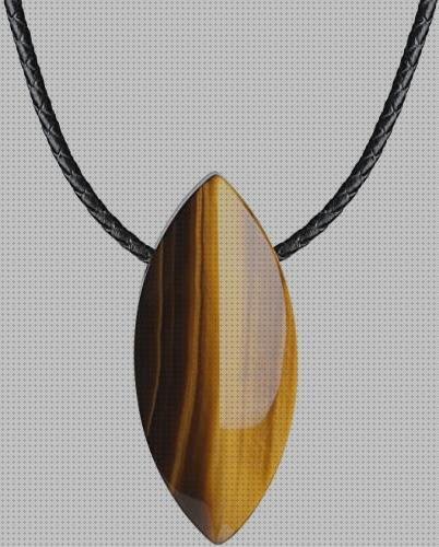 Review de cuerda cuero collar con cierre hombre